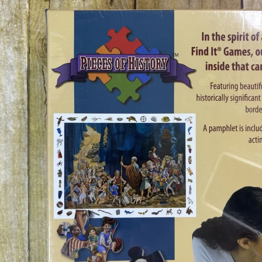 Moses Find It Puzzle 300 Pieces On Dry Ground Parting Sea New Sealed